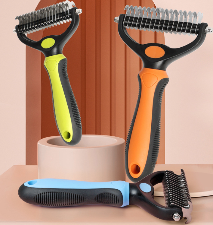 ⏰🔥 Professional Pet Shedding Comb – Effectively Removes Loose Hair – Pay on Delivery 🐾✅