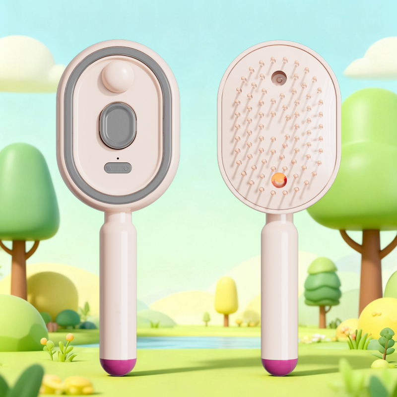 🧴Elektrische Sprüh- und Massage-Haarbürste💆♀️✨